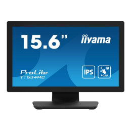 Écran LED - 15.6" - écran tactile - 1920 x 1080 Full HD (1080p) @ 60 Hz - IPS - 450 cd - m² - 700:... (T1634MC-B1S)_1