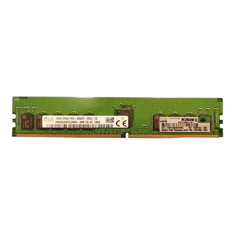 HPE SmartMemory - DDR4 - module - 16 Go - DIMM 288 broches - 2933 MHz - PC4-23400 - CL21 - 1.2 V - mémoi... (P00922-K21)_1