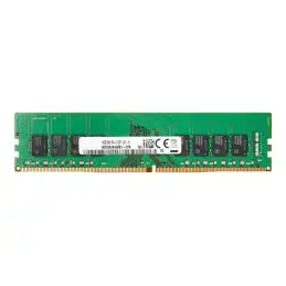 HP - DDR4 - module - 8 Go - DIMM 288 broches - 2666 MHz - PC4-21300 - 1.2 V - mémoire sans tampon - ECC ... (3TQ39AAABF)_1