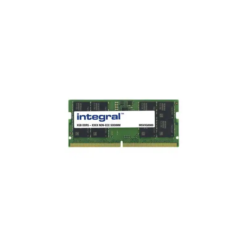 Integral - DDR5 - module - 32 Go - SO DIMM 262 broches - 4800 MHz - PC5-38400 - CL40 - 1.1 V - mémoire... (IN5V32GNHRBX)_1
