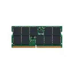 Kingston - DDR5 - module - 32 Go - SO DIMM 262 broches - 4800 MHz - PC5-38400 - CL40 - 1.1 V - mémoi... (KTL-TN548T-32G)_1