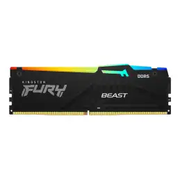 Kingston FURY Beast - DDR5 - kit - 128 Go: 4 x 32 Go - DIMM 288 broches - 5200 MHz - PC5-41600 - ... (KF552C40BBAK4-128)_4