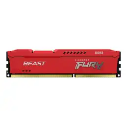 Kingston FURY Beast - DDR3 - module - 8 Go - DIMM 240 broches - 1600 MHz - PC3-12800 - CL10 - 1.5 V - ... (KF316C10BR/8)_1