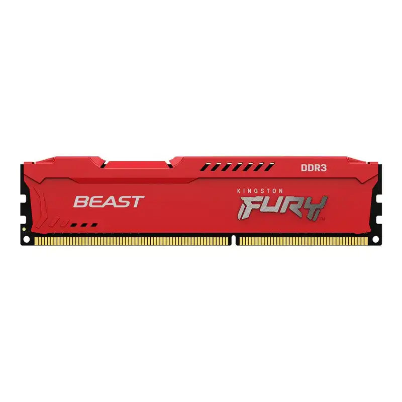 Kingston FURY Beast - DDR3 - module - 8 Go - DIMM 240 broches - 1600 MHz - PC3-12800 - CL10 - 1.5 V - ... (KF316C10BR/8)_1