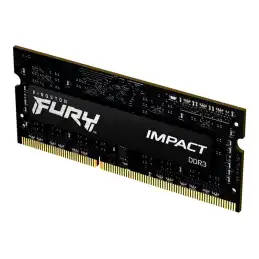 Kingston FURY Impact - DDR3L - kit - 8 Go: 2 x 4 Go - SO DIMM 204 broches - 1866 MHz - PC3L-14900 -... (KF318LS11IBK2/8)_2