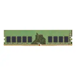Kingston Server Premier - DDR4 - module - 8 Go - DIMM 288 broches - 3200 MHz - PC4-25600 - CL22 - 1.2 ... (KSM32ES8/8MR)_1