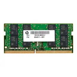 HP - DDR4 - module - 16 Go - SO DIMM 260 broches - 2666 MHz - PC4-21300 - 1.2 V - mémoire sans tampon - non... (3TK84AT)_1
