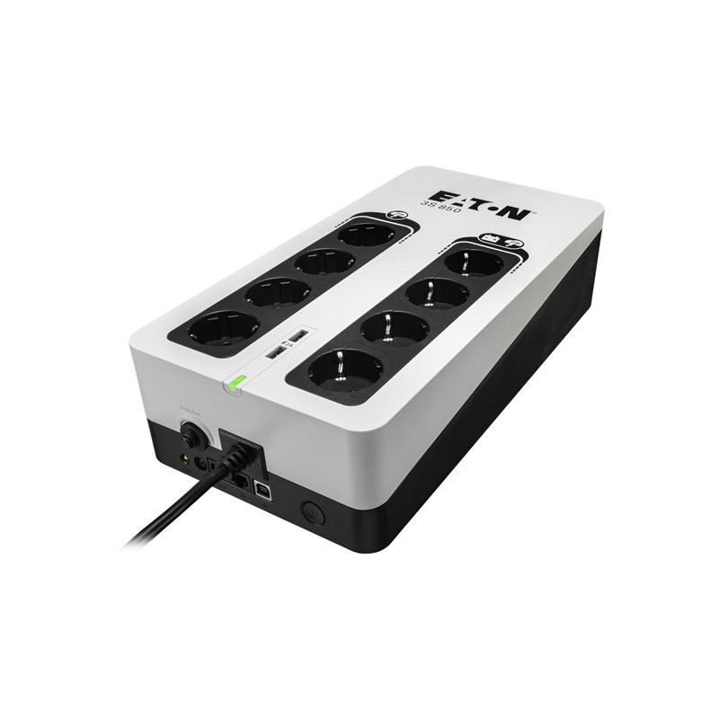 Onduleur - CA 220-240 V - 510 Watt - 850 VA - monophasé - USB - connecteurs de sortie : 8 (3S850D)_1