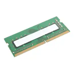 Lenovo - DDR4 - module - 8 Go - SO DIMM 260 broches - 3200 MHz - PC4-25600 - mémoire sans tampon - ECC -... (4X71F27329)_1
