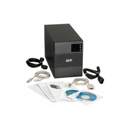 Onduleur - CA 230 V - 700 Watt - 1000 VA - RS-232, USB - connecteurs de sortie : 8 - noir (5SC1000I)_4