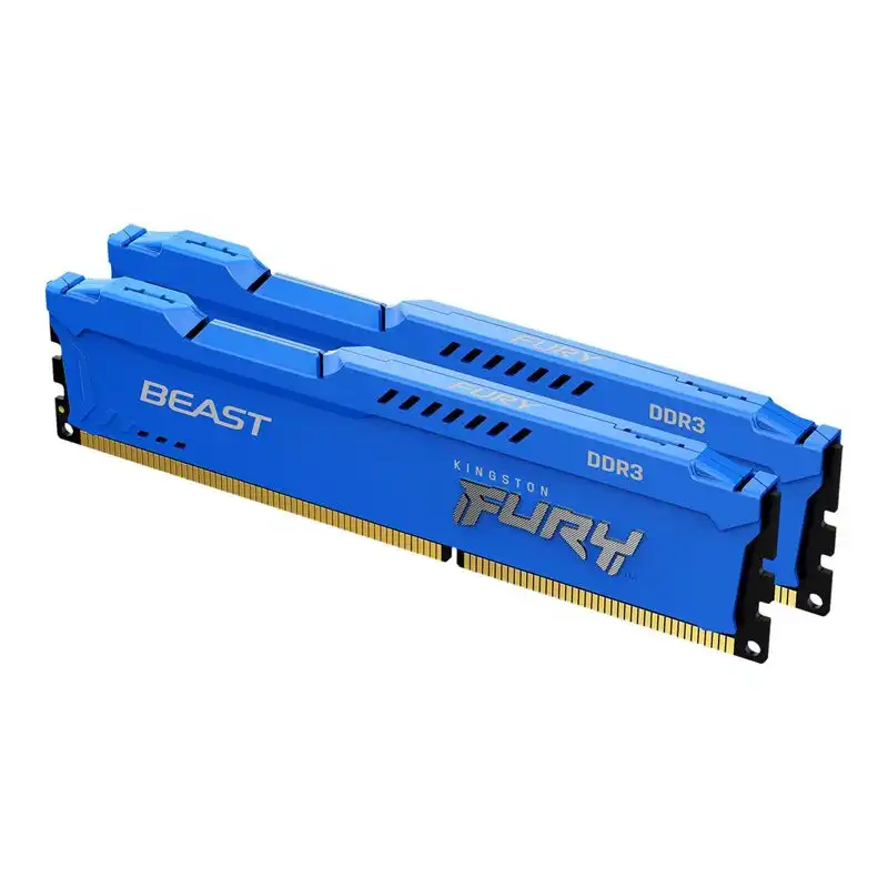 Kingston FURY Beast - DDR3 - kit - 16 Go: 2 x 8 Go - DIMM 240 broches - 1600 MHz - PC3-12800 - CL10 ... (KF316C10BK2/16)_1