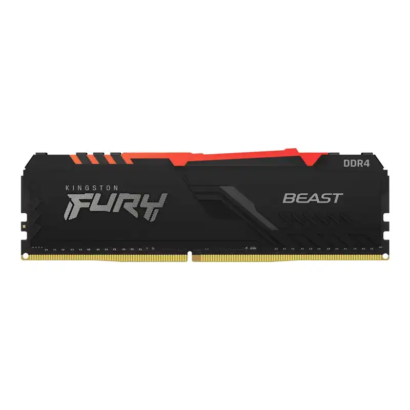 Kingston FURY Beast RGB - DDR4 - kit - 64 Go: 2 x 32 Go - DIMM 288 broches - 2666 MHz - PC4-21300 ... (KF426C16BBAK2/64)_1