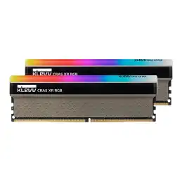 Klevv CRAS XR RGB - DDR4 - kit - 16 Go: 2 x 8 Go - DIMM 288 broches - 4000 MHz - PC4-32000 - CL19... (KD48GU880-40B190Z)_1