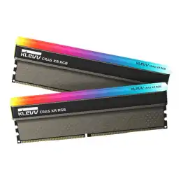 Klevv CRAS XR RGB - DDR4 - kit - 16 Go: 2 x 8 Go - DIMM 288 broches - 4000 MHz - PC4-32000 - CL19... (KD48GU880-40B190Z)_2