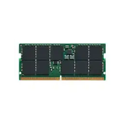 Kingston - DDR5 - module - 32 Go - SO DIMM 262 broches - 4800 MHz - CL40 - 1.1 V - mémoire sans tamp... (KTH-PN548T-32G)_1
