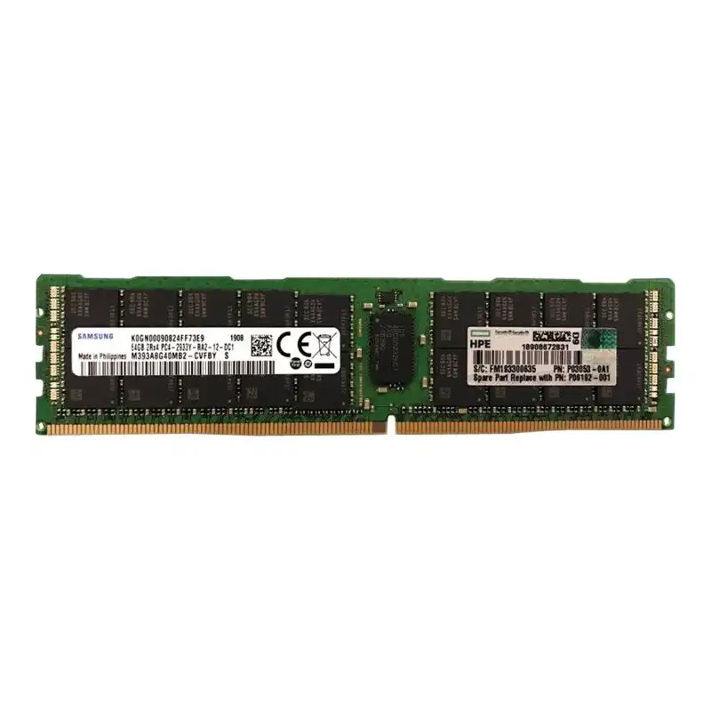 HPE SmartMemory - DDR4 - module - 64 Go - DIMM 288 broches - 2933 MHz - PC4-23400 - CL21 - 1.2 V - mémoi... (P00930-H21)_1