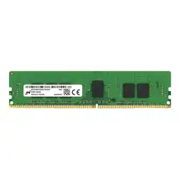 Micron - DDR4 - module - 8 Go - DIMM 288 broches - 3200 MHz - PC4-25600 - CL22 - 1.2 V - mémoire... (MTA9ASF1G72PZ-3G2R)_1
