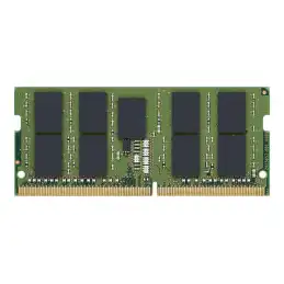 Kingston Server Premier - DDR4 - module - 32 Go - SO DIMM 260 broches - 2666 MHz - PC4-21300 - CL19 ... (KSM26SED8/32HC)_1