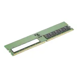 Lenovo - DDR5 - module - 32 Go - DIMM 288 broches - 4800 MHz - PC5-38400 - ECC - vert - pour ThinkPad L1... (4X71K81760)_1