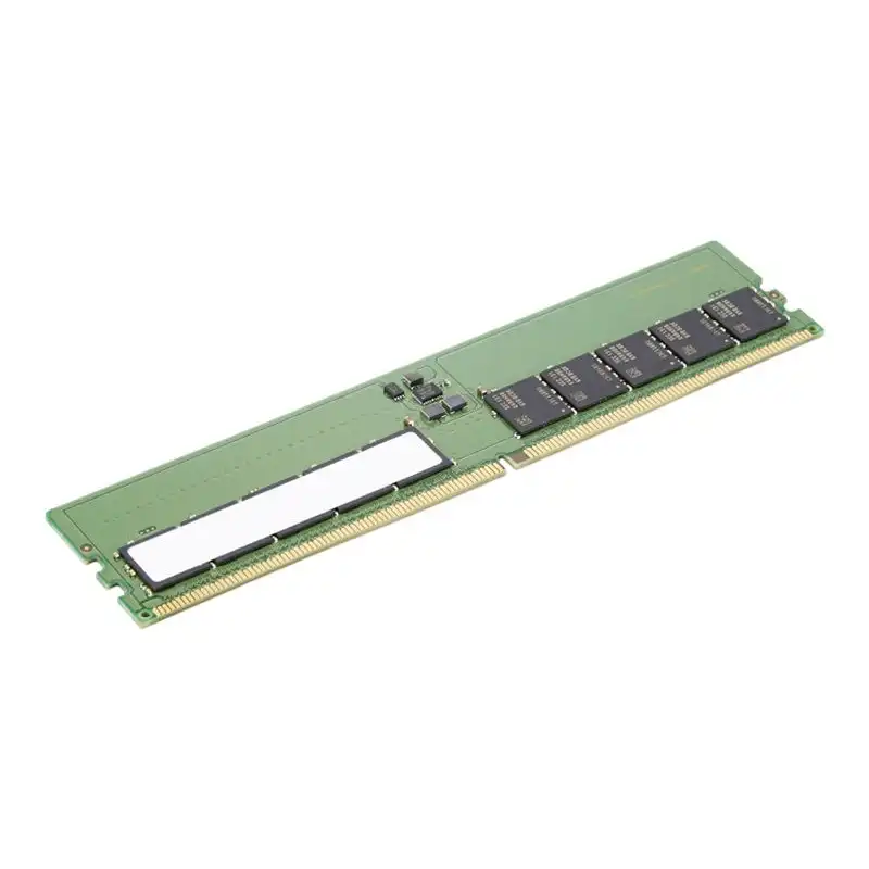 Lenovo - DDR5 - module - 32 Go - DIMM 288 broches - 4800 MHz - PC5-38400 - ECC - vert - pour ThinkPad L1... (4X71K81760)_1