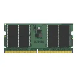 Kingston ValueRAM - DDR5 - kit - 64 Go: 2 x 32 Go - SO DIMM 262 broches - 5600 MHz - PC5-44800 - C... (KVR56S46BD8K2-64)_1