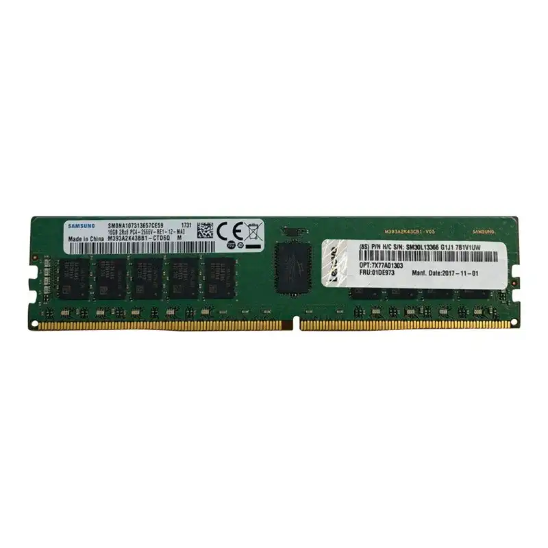 Lenovo TruDDR4 - DDR4 - module - 32 Go - DIMM 288 broches - 2666 MHz - PC4-21300 - 1.2 V - mémoire sans ... (4ZC7A15142)_1