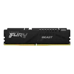 Kingston FURY Beast - DDR5 - module - 8 Go - DIMM 288 broches - 5600 MHz - PC5-44800 - CL36 - 1.25 V ... (KF556C36BBE-8)_1