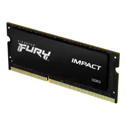Kingston FURY Impact - DDR3L - module - 8 Go - SO DIMM 204 broches - 1866 MHz - PC3L-14900 - CL11 - 1... (KF318LS11IB/8)_1