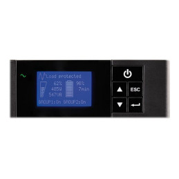 Gen 2 - onduleur (rack-montable) - CA 200 - 208 - 220 - 230 - 240 V - 1350 Watt - 1550 VA - monoph... (5P1550IRNG2)_3