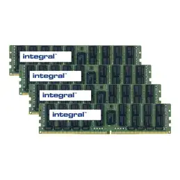 Integral - DDR4 - module - 64 Go - module LRDIMM 288 broches - 2400 MHz - PC4-19200 - CL17 - 1.2 V - ... (IN4T64GLDMRX4)_1
