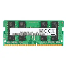 HP - DDR4 - module - 16 Go - SO DIMM 260 broches - 3200 MHz - PC4-25600 - 1.2 V - mémoire sans tampon - non... (13L75AA)_1