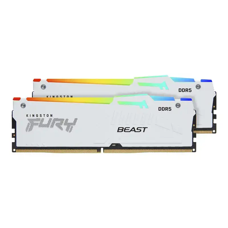 Kingston FURY Beast RGB - DDR5 - kit - 64 Go: 2 x 32 Go - DIMM 288 broches - 6000 MHz - PC5-48000 ... (KF560C40BWAK2-64)_1