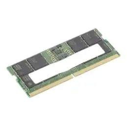 ThinkPad - DDR5 - module - 16 Go - SO DIMM 262 broches - 4800 MHz - PC5-38400 - Campus - vert - pour Thi... (4X71K08907)_1