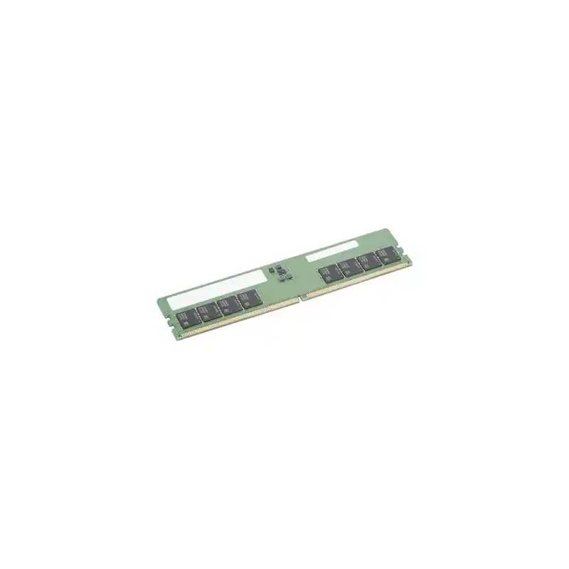 Lenovo - DDR5 - module - 32 Go - DIMM 288 broches - 4800 MHz - mémoire sans tampon - vert (4X71N34265)_1