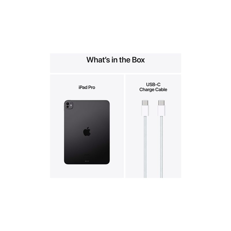 Tablette - 2 To - 11" Tandem OLED (2420 x 1668) - avec verre à nano-texture - 3G, 4G, 5G - noir spat... (MWRR3NF/A)_1