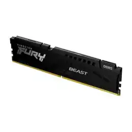 Kingston FURY Beast - DDR5 - module - 8 Go - DIMM 288 broches - 6000 MHz - PC5-48000 - CL40 - 1.35 V -... (KF560C40BB-8)_2