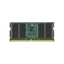 Kingston ValueRAM - DDR5 - kit - 64 Go: 2 x 32 Go - SO DIMM 262 broches - 4800 MHz - PC5-38400 - C... (KVR48S40BD8K2-64)_1