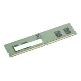 Lenovo - DDR5 - module - 8 Go - DIMM 288 broches - 4800 MHz - mémoire sans tampon - vert - pour ThinkSta... (4X71N34263)_1