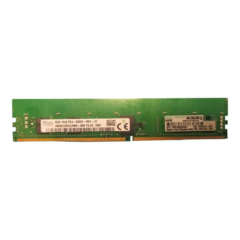 HPE SmartMemory - DDR4 - module - 8 Go - DIMM 288 broches - 2933 MHz - PC4-23400 - CL21 - 1.2 V - mémoir... (P00918-K21)_1