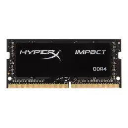 HyperX Impact - DDR4 - module - 16 Go - SO DIMM 260 broches - 2666 MHz - PC4-21300 - CL16 - 1.2 V - ... (HX426S16IB2/16)_1