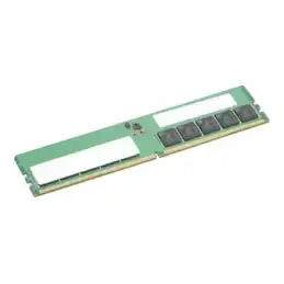 Lenovo - DDR5 - module - 32 Go - DIMM 288 broches - 5600 MHz - mémoire sans tampon - ECC - vert - pour T... (4X71N34266)_1