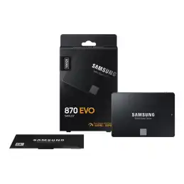 Samsung 870 EVO MZ-77E500B - SSD - chiffré - 500 Go - interne - 2.5" - SATA 6Gb - s - mémoire tampon ... (MZ-77E500B/EU)_4