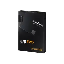 Samsung 870 EVO MZ-77E500B - SSD - chiffré - 500 Go - interne - 2.5" - SATA 6Gb - s - mémoire tampon ... (MZ-77E500B/EU)_7