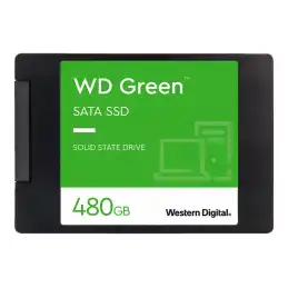 WD Green - SSD - 480 Go - interne - 2.5" - SATA 6Gb - s (WDS480G3G0A)_2