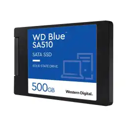 WD Blue SA510 - SSD - 500 Go - interne - 2.5" - SATA 6Gb - s - bleu (WDS500G3B0A)_1