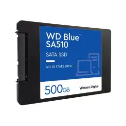 WD Blue SA510 - SSD - 500 Go - interne - 2.5" - SATA 6Gb - s - bleu (WDS500G3B0A)_3