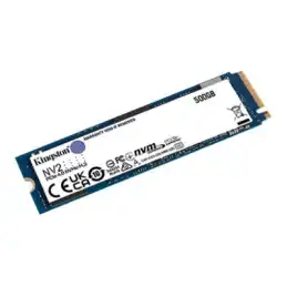 Kingston NV2 - SSD - 500 Go - interne - M.2 2280 - PCIe 4.0 x4 (NVMe) - pour Intel Next Unit of Computin... (SNV2S/500G)_2