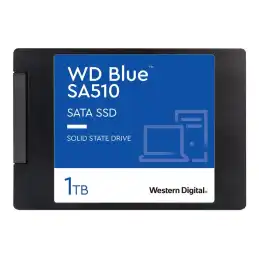 WD Blue SA510 - SSD - 1 To - interne - 2.5" - SATA 6Gb - s - bleu (WDS100T3B0A)_1