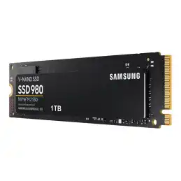 Samsung 980 - SSD - chiffré - 1 To - interne - M.2 2280 - PCIe 3.0 x4 (NVMe) - AES 256 bits - TCG Opal ... (MZ-V8V1T0BW)_1