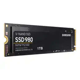 Samsung 980 - SSD - chiffré - 1 To - interne - M.2 2280 - PCIe 3.0 x4 (NVMe) - AES 256 bits - TCG Opal ... (MZ-V8V1T0BW)_3